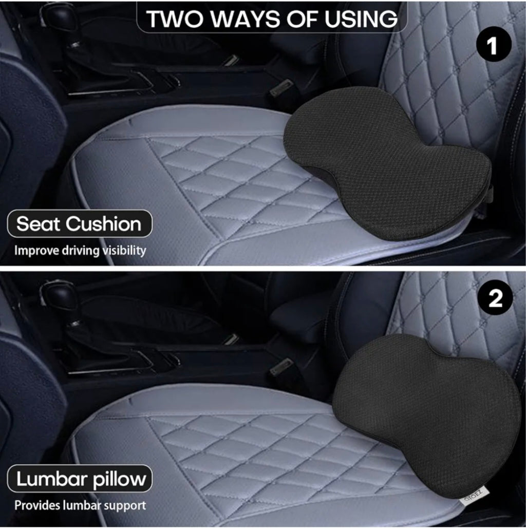 Multifunctional Car Seat Cushion Universal Memory Lumbar Pillow Support Driver Breathable Relief Comfort Chair Car Seat Pad